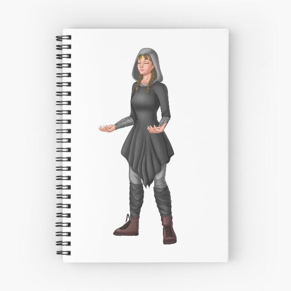 Item preview, Wicce with braid twin tales and closed eyes nb designed and sold by AssortedDrawings.