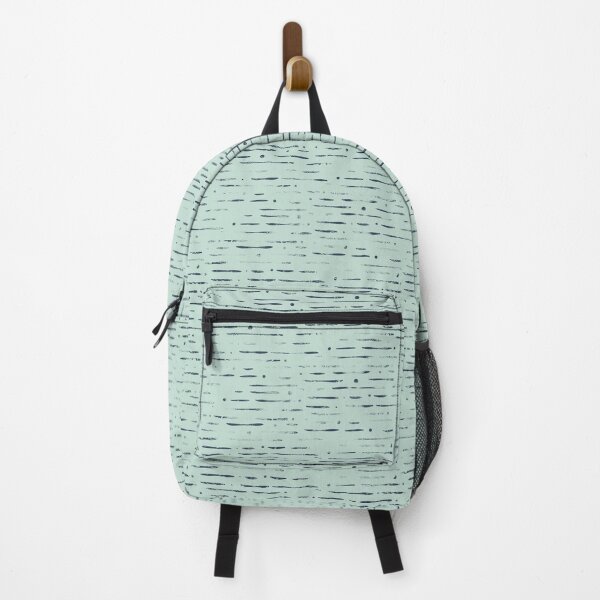 Item preview, Dot-Dash Distressed Pattern - Mint + Dusk designed and sold by Irene Estelle.