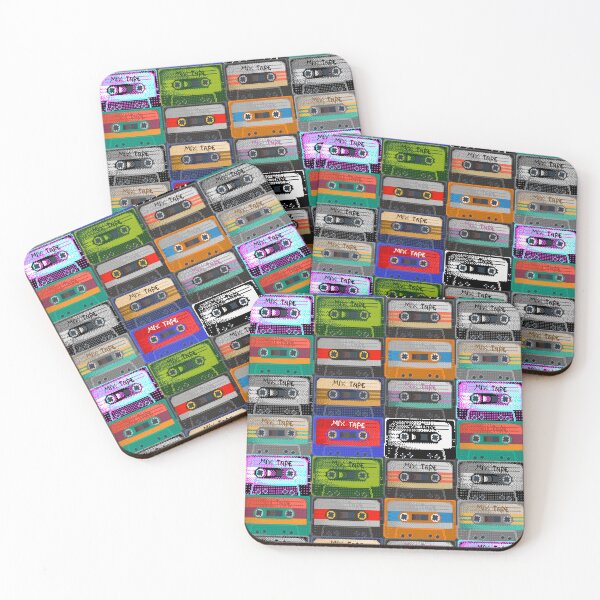 Item preview, Pixel art cassettes mosaic designed and sold by VonnArt.