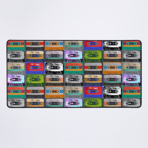 Item preview, Pixel art cassettes mosaic designed and sold by VonnArt.