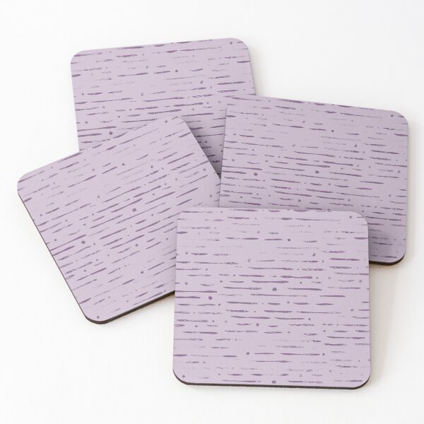 Item preview, Dot-Dash Distressed Pattern - Dust + Plum designed and sold by Irene Estelle.