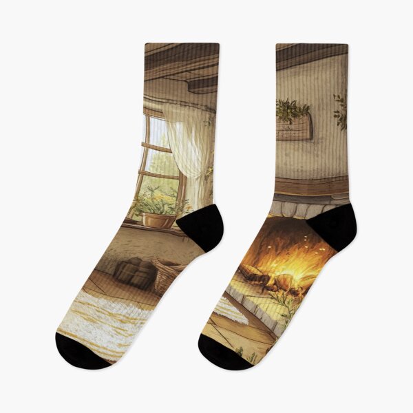 Item preview, Cosy Holidays Art Inspired by Idyllic holiday scenes Cosy Country Cottage designed and sold by CDC40.