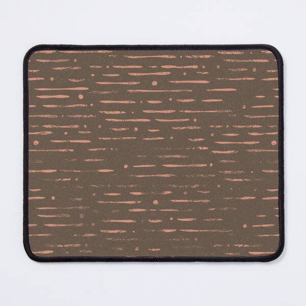 Item preview, Dot-Dash Distressed Pattern - Earth + Coral designed and sold by Irene Estelle.