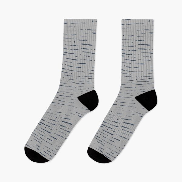 Item preview, Dot-Dash Distressed Pattern - Fog + Dusk designed and sold by Irene Estelle.
