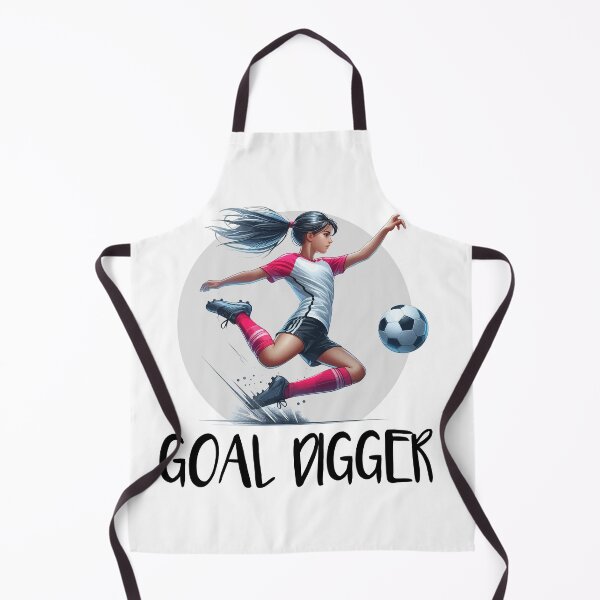 Item preview, Goal Digger - Funny soccer ball - girl soccer player designed and sold by DesignbyJanja.