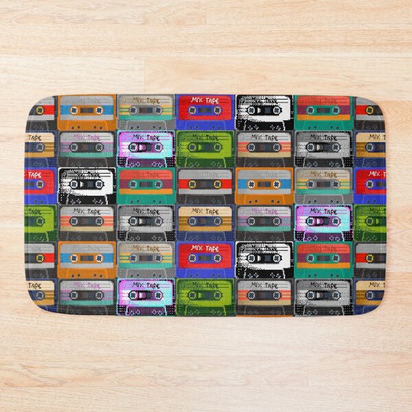 Item preview, Pixel art cassettes mosaic designed and sold by VonnArt.