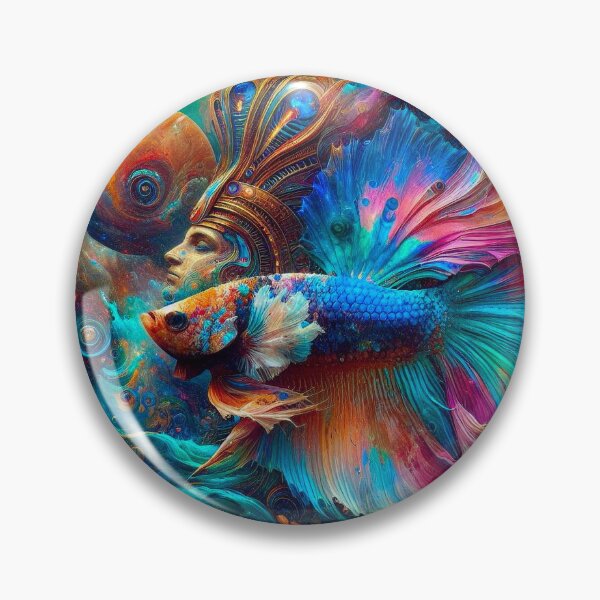 Item preview, Surreal Betta Fish In Space designed and sold by Paul Morse.