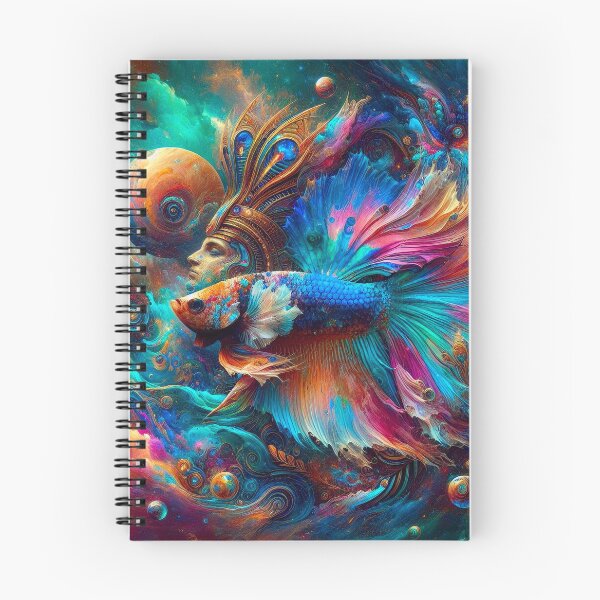 Item preview, Surreal Betta Fish In Space designed and sold by Paul Morse.