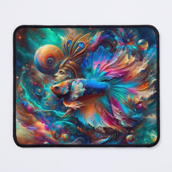 Item preview, Surreal Betta Fish In Space designed and sold by Paul Morse.
