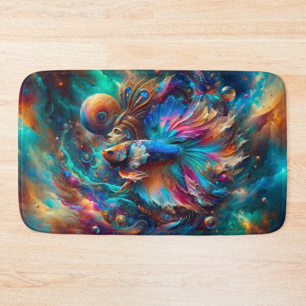 Item preview, Surreal Betta Fish In Space designed and sold by Paul Morse.