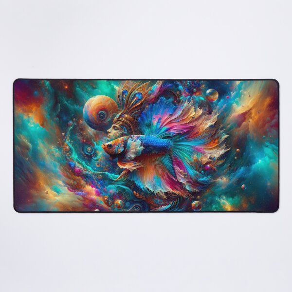Item preview, Surreal Betta Fish In Space designed and sold by Paul Morse.