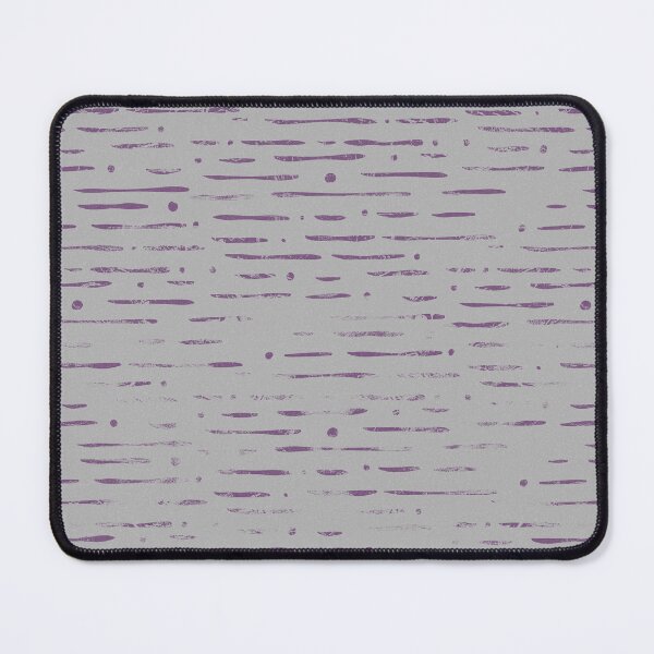 Item preview, Dot-Dash Distressed Pattern - Fog + Plum designed and sold by Irene Estelle.