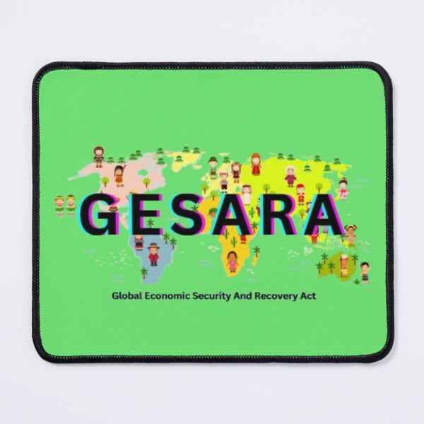 Item preview, Global - GESARA MAP designed and sold by Art With Impact – Statement Art & Apparel for Deep Thinkers.