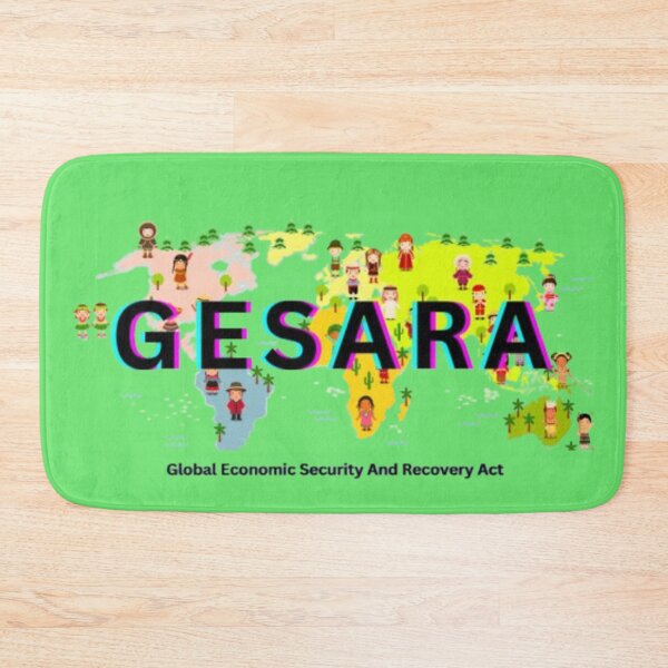Item preview, Global - GESARA MAP designed and sold by Art With Impact – Statement Art & Apparel for Deep Thinkers.