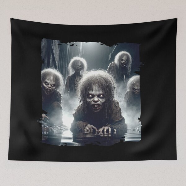 Item preview, Zombie Crew Emerging from Water designed and sold by Hungry-Murphy.