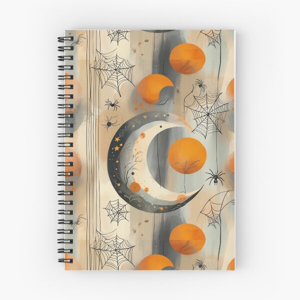 Item preview, Boho Halloween Pattern: Cozy Elegance with a Minimalist Twist designed and sold by DEEPDesignsART.