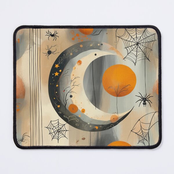 Item preview, Boho Halloween Pattern: Cozy Elegance with a Minimalist Twist designed and sold by DEEPDesignsART.