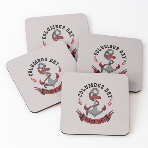 Item preview, Happy Columbus Day 1492 Anchor  designed and sold by TeeByDesignsCo®.