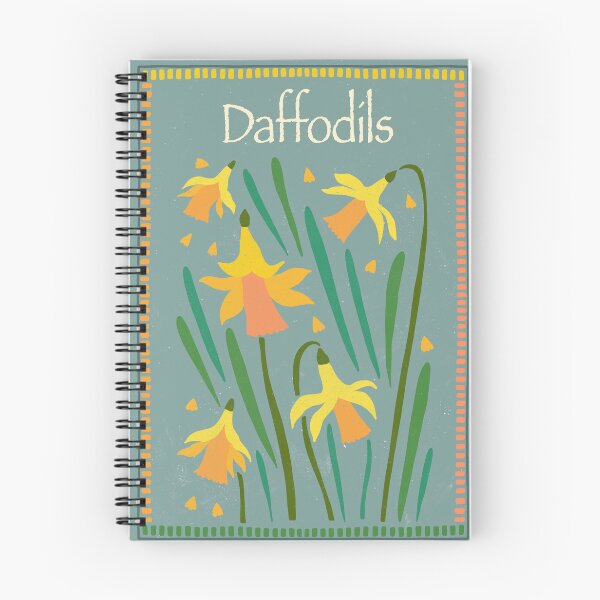Item preview, Colorful Daffodils Botanical Illustration designed and sold by Pixie  Lopi.