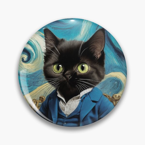 Item preview, Vincent van Cat - self portrait designed and sold by lavka-xd.