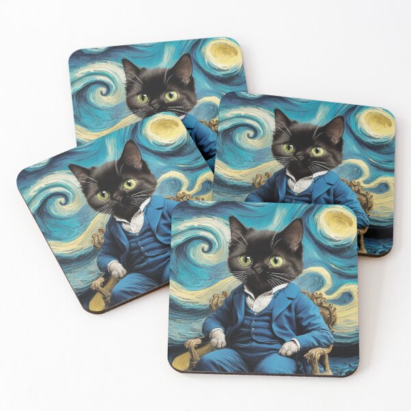 Item preview, Vincent van Cat - self portrait designed and sold by lavka-xd.