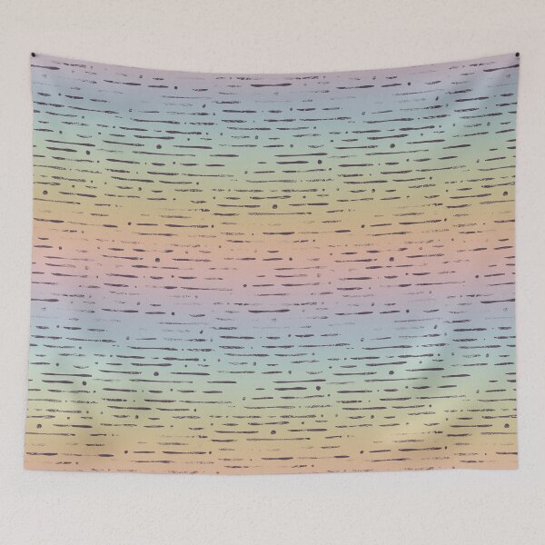 Item preview, Dot-Dash Distressed Pattern - Rainbow Sorbet + Fig designed and sold by Irene Estelle.