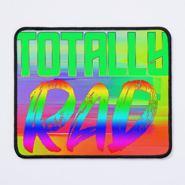 Item preview, Totally Rad neon 80's rainbows designed and sold by Zencookie.