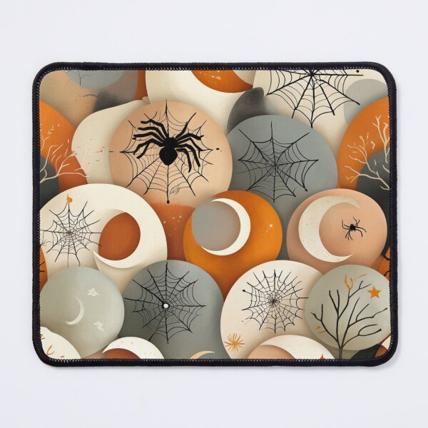Item preview, Boho Halloween Pattern: Cozy Elegance with a Minimalist Twist designed and sold by DEEPDesignsART.