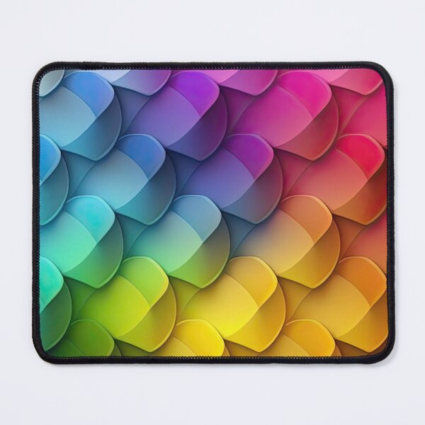 Item preview, Abstract Color Petals: Rainbow Gradient Layers designed and sold by paediilart.