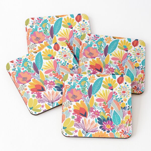 Item preview, Vibrant Flowers Pattern designed and sold by BlueStarG8.