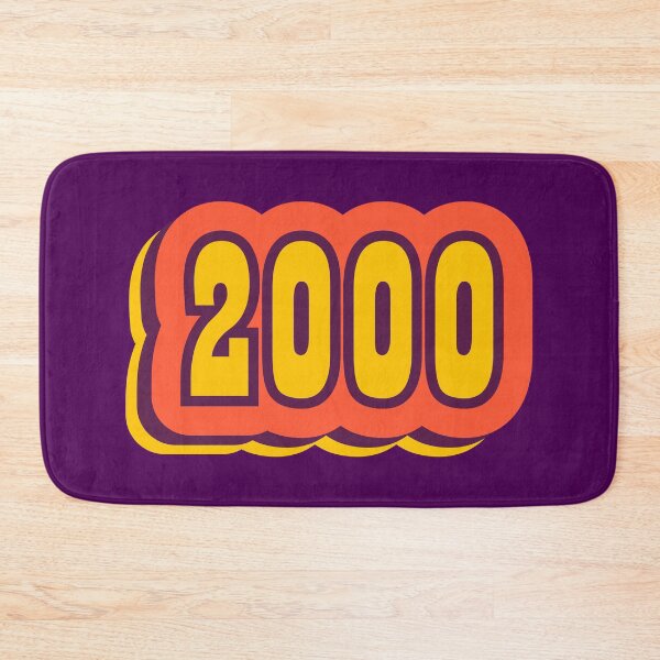 Item preview, 2000 Retro Typography, Vintage Birth Year Style designed and sold by ArtNoveltee.