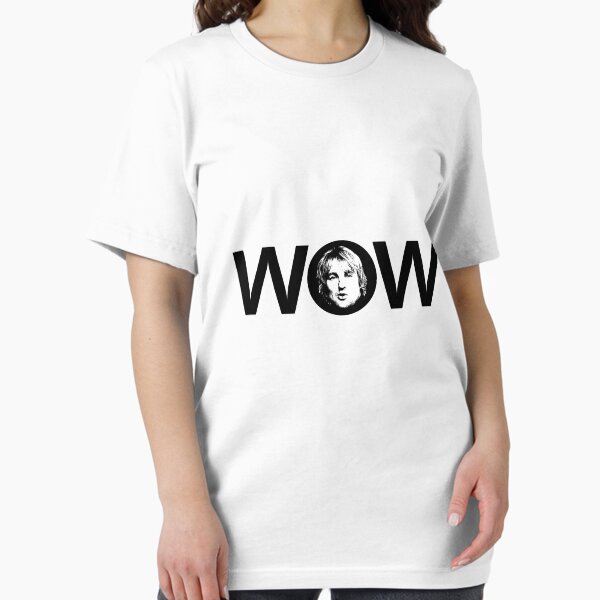 Vista previa del artículo con la obra «Owen Wilson WOW», diseñado y vendido por iWumbo.