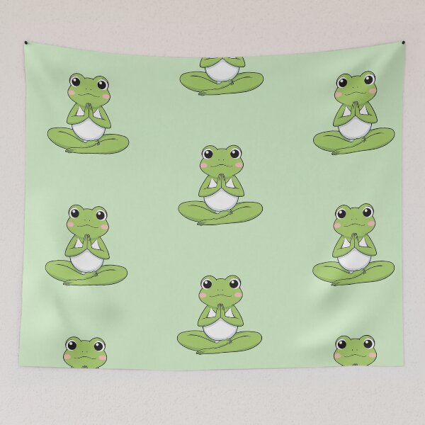 Item preview, yoga frog designed and sold by Atlantico54.