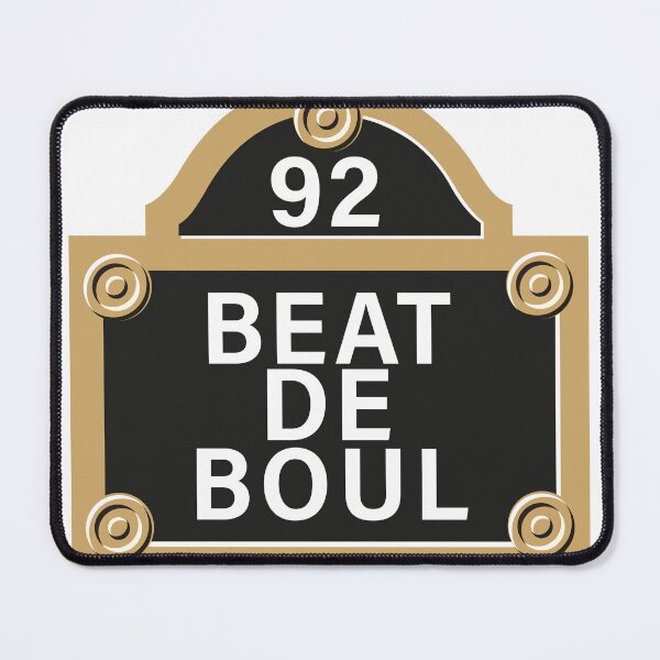 Item preview, Beat 2 Boul Hip Hop rap Boulogne, Tees and Stickers designed and sold by teespopdotcom.