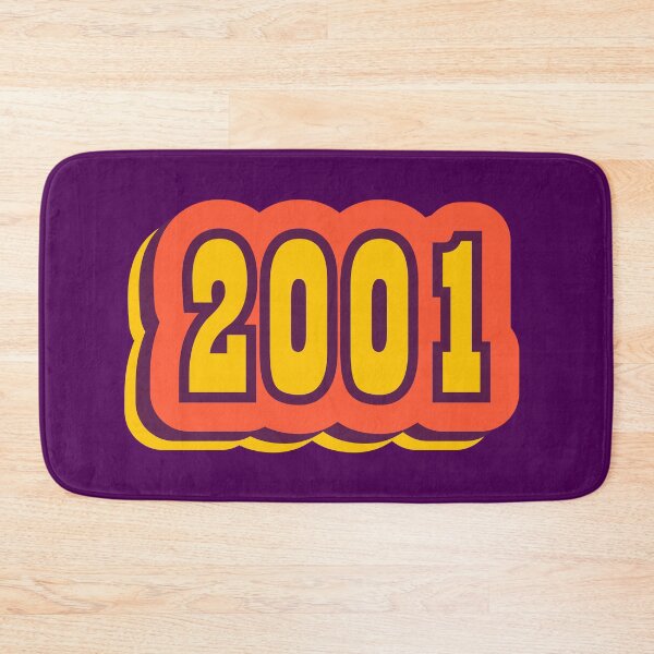 Item preview, 2001 Retro Typography, Vintage Birth Year Style designed and sold by ArtNoveltee.