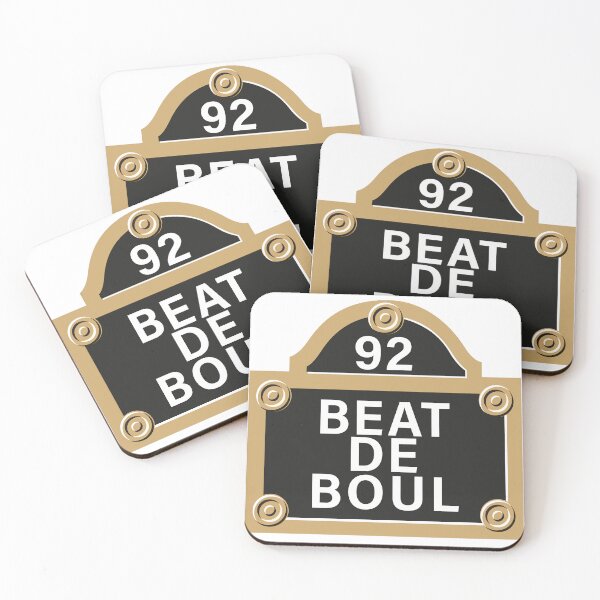 Item preview, Beat 2 Boul Hip Hop rap Boulogne, Tees and Stickers designed and sold by teespopdotcom.