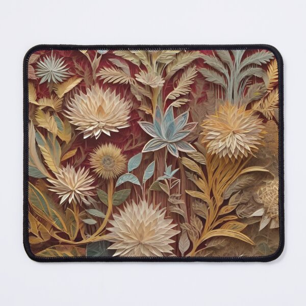 Item preview, Multicolored Raffia Floral Art designed and sold by BubbleGalaxy.