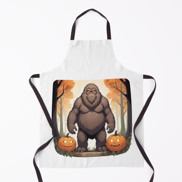 Item preview, Sasquatch de dibujos animados de Halloween designed and sold by Krieghorn.