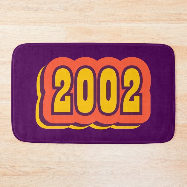 Item preview, 2002 Retro Typography, Vintage Birth Year Style designed and sold by ArtNoveltee.