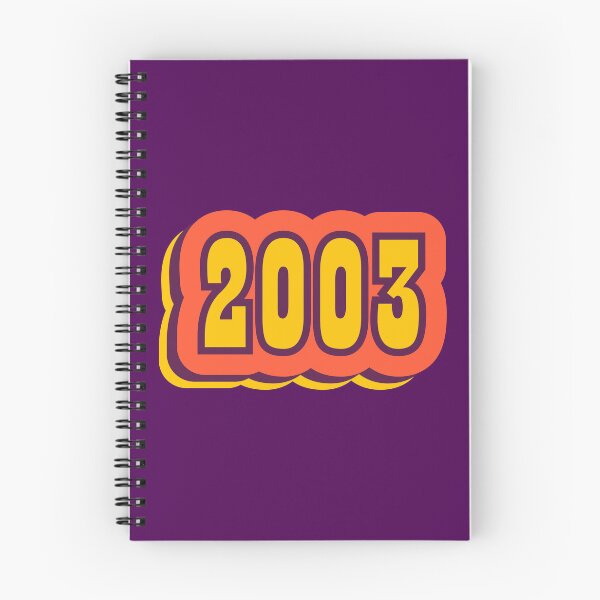 Item preview, 2003 Retro Typography, Vintage Birth Year Style designed and sold by ArtNoveltee.