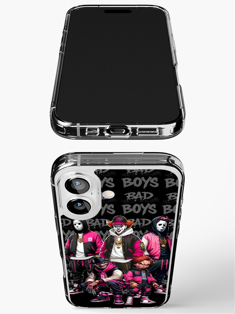 Bad Boys of Halloween in Pink Artwork iPhone Case