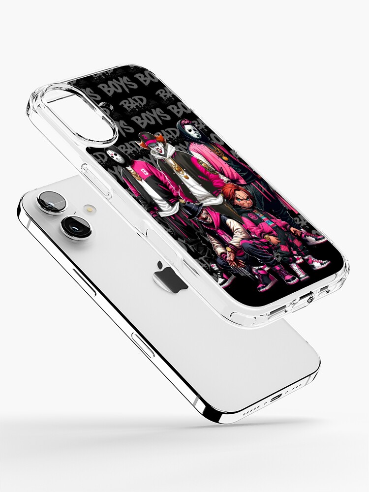 Bad Boys of Halloween in Pink Artwork iPhone Case