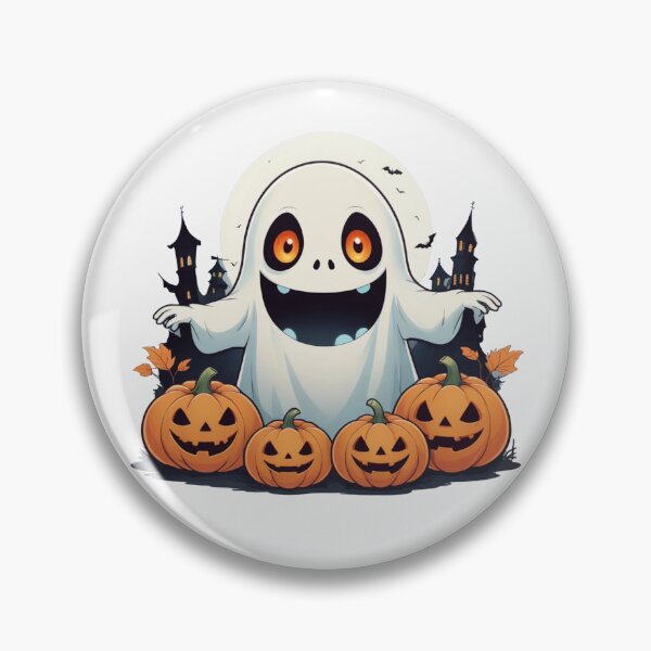 Artikelvorschau, Halloween-Cartoon-Geist entworfen und verkauft von Krieghorn.