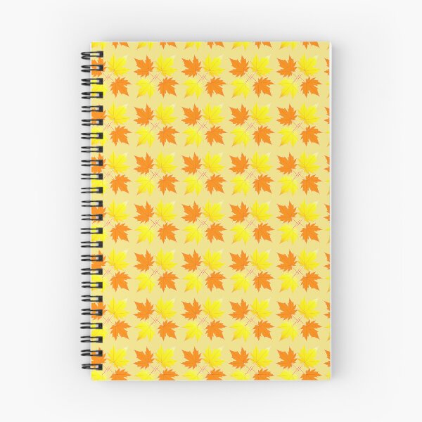 Item preview, Falling for Fall: Maple Leave Pattern on the Light Yellow Background designed and sold by IraNiva.