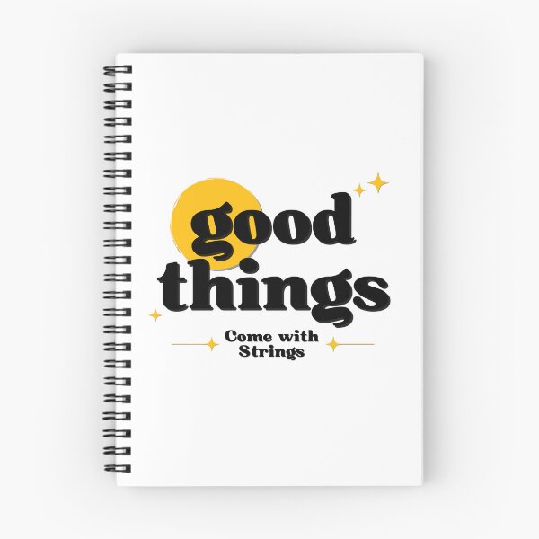 Item preview, Good Things Come with Strings (Light Background) designed and sold by Propeller Cap, LLC.