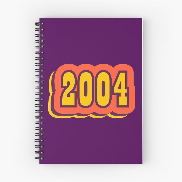 Item preview, 2004 Retro Typography, Vintage Birth Year Style designed and sold by ArtNoveltee.
