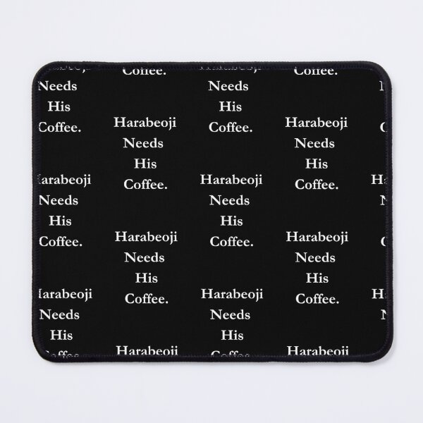 Item preview, Harabeoji Needs His Coffee. Classic Black Tee designed and sold by GeekySexyCool.