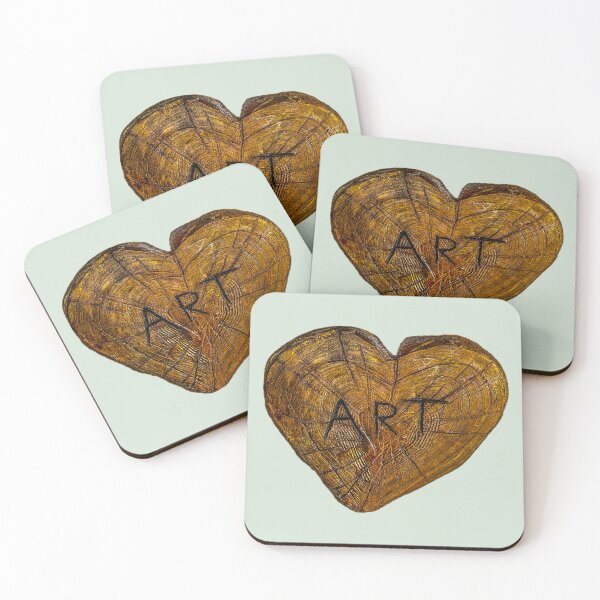 Item preview, Heart , Art , carved wood  designed and sold by aadventures.