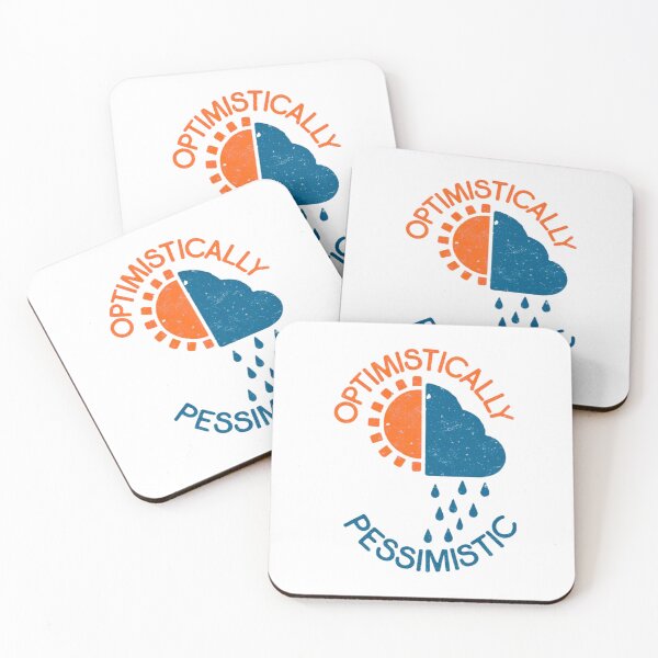 Item preview, Optimistically Pessimistic Graphic Tee designed and sold by StyleSwitch.