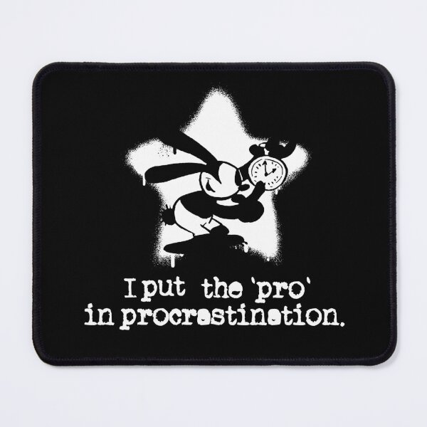 Item preview, I put the 'pro' in procrastination. [Oswald]* Funny sarcastic  designed and sold by Kraftees.